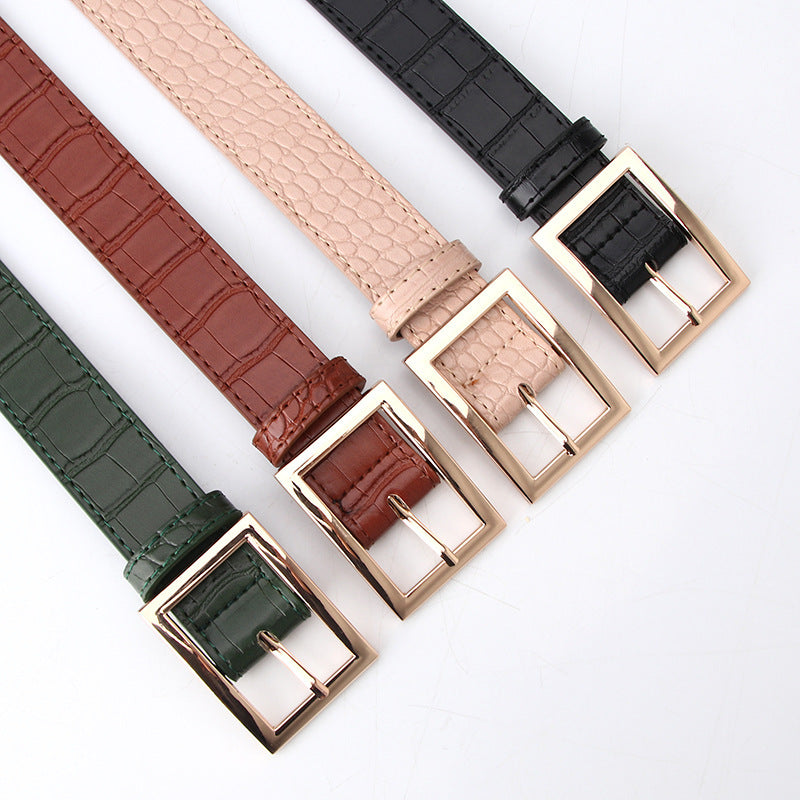 Women's Belt Personality Fashion Street Shooting Metal Chain Link