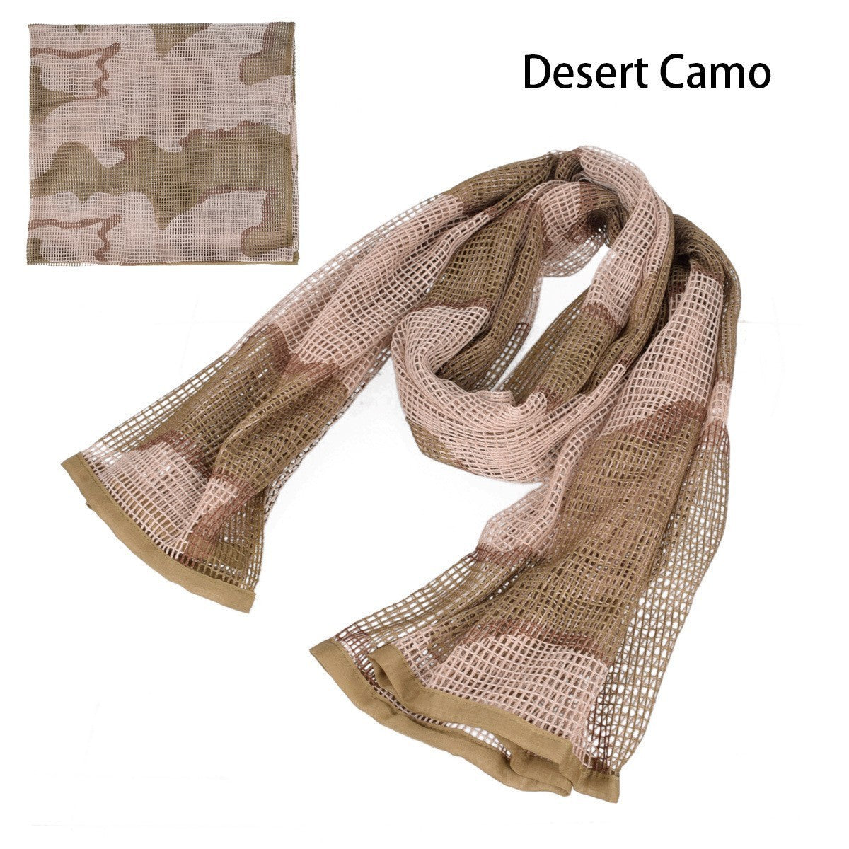 Breathable camouflage outdoor men's and women's scarves