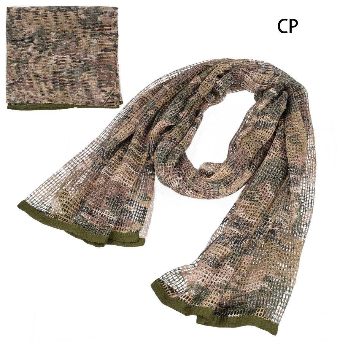 Breathable camouflage outdoor men's and women's scarves