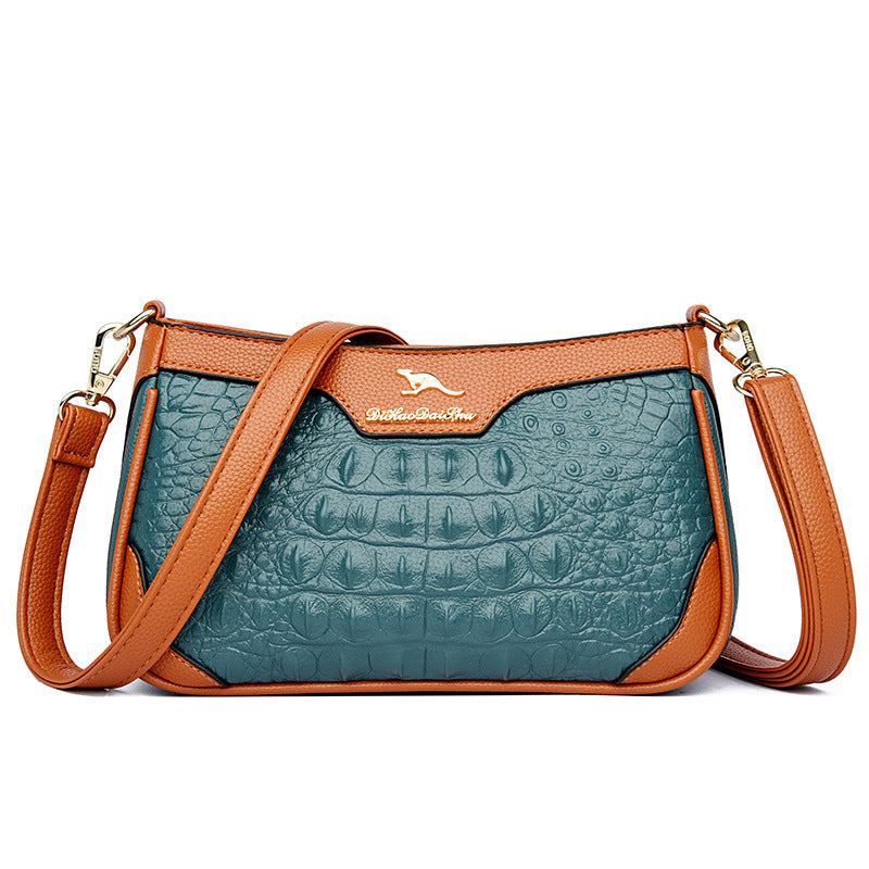 Alligator Pattern Shoulder Bags Women Crossbody Bag