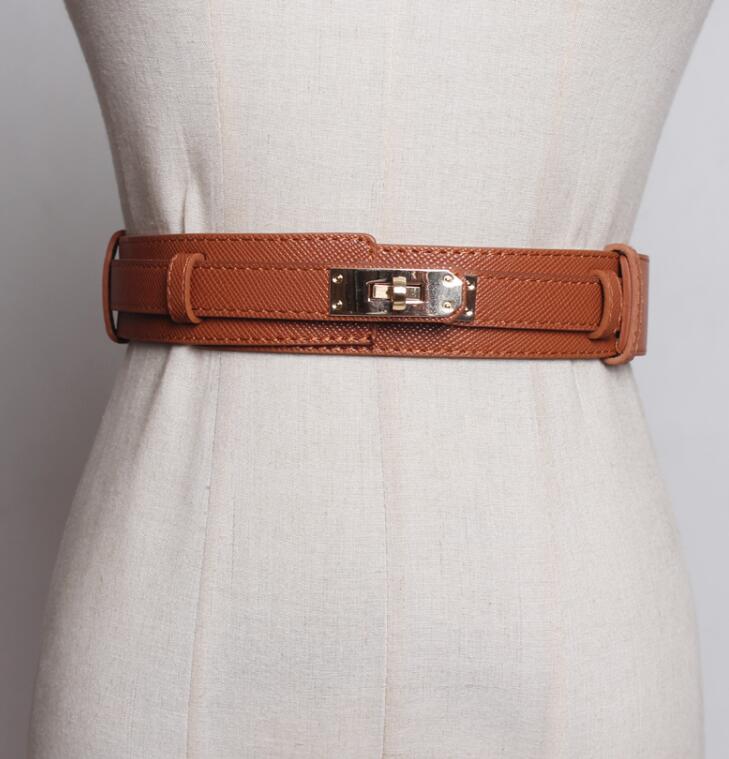 Women's Belt With Skirt Dress Girdle Decoration Simple And Versatile